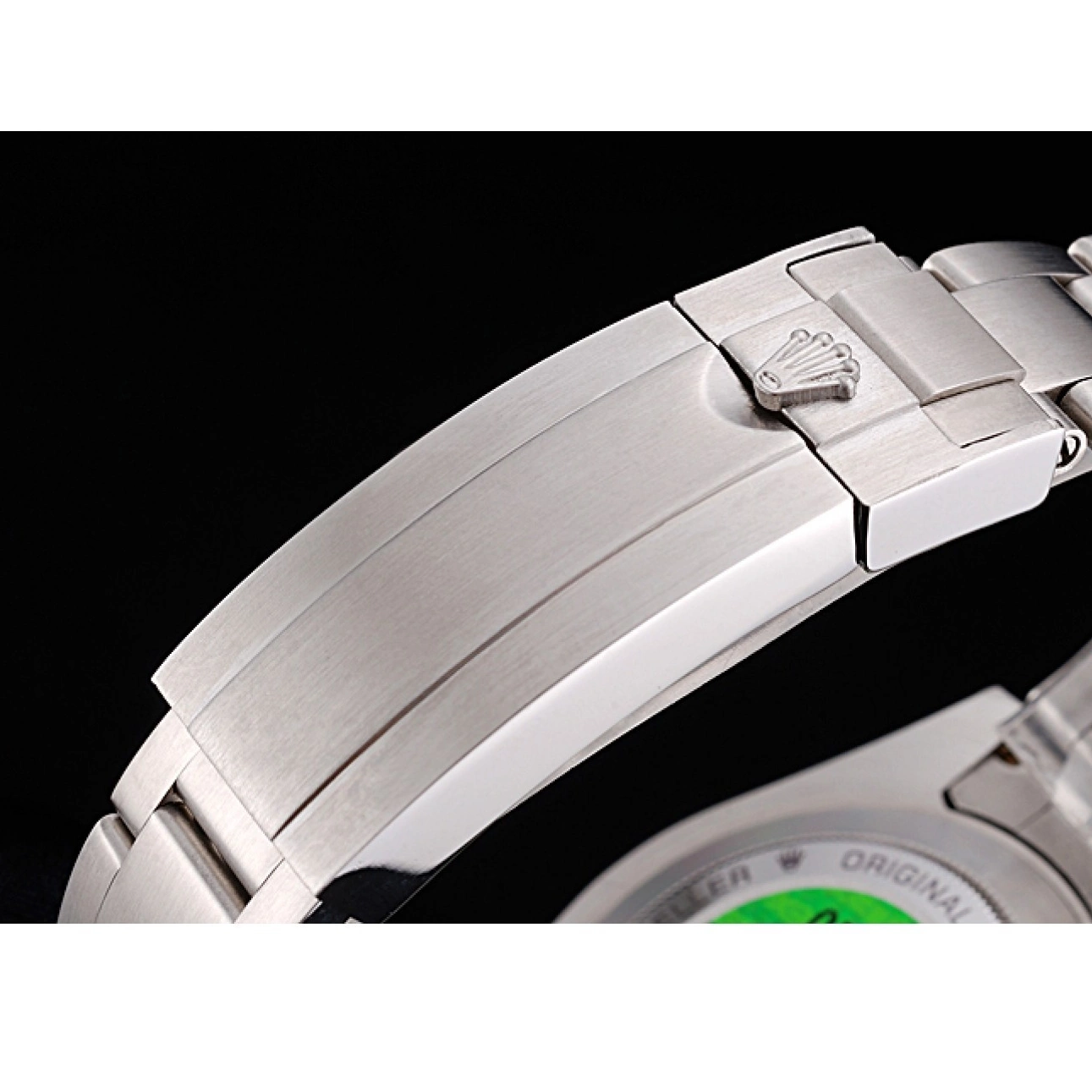 AAA replica watch Rolex 622837 Stainless Dial Bracelet Steel Black Case Dwellerr Sky And 0806
